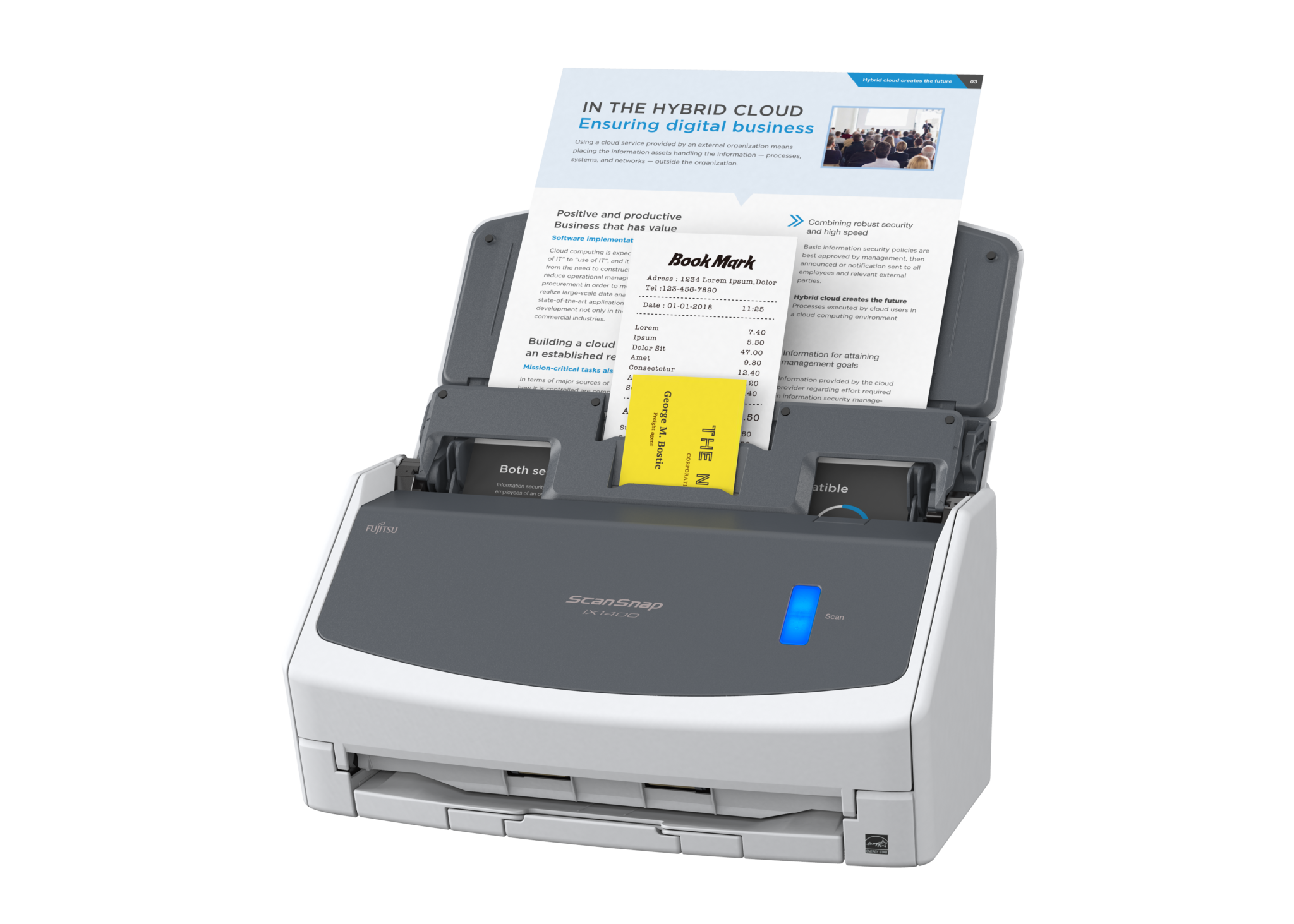 Fujitsu Scanner Box Fujitsu (Ricoh) Scansnap iX1400 – Kairee Scanners